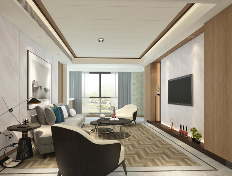 海創(chuàng)集成墻面金絲白玉 集成墻面