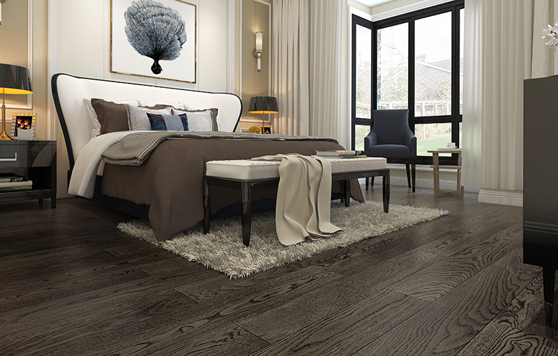 海創(chuàng)生態(tài)石晶地板黑納橡木 生態(tài)石晶地板